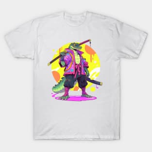 samurai crocodile T-Shirt